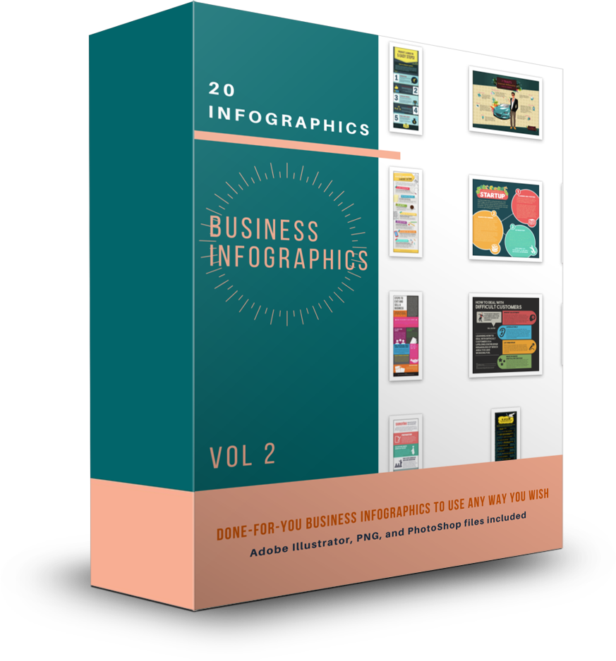 20 Business Infographics Vol 2 - Shop People Of The Mind