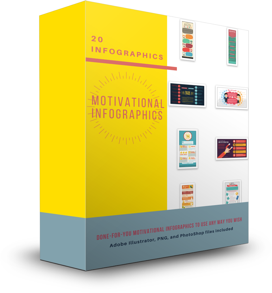 20 Motivational Infographics - Shop People Of The Mind