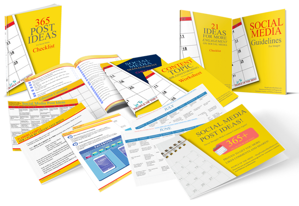 12-Month Editorial and Marketing Calendar Planner Done For You - Shop People Of The Mind