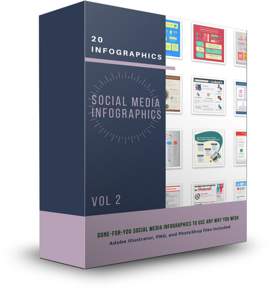 20 Social Media Infographics Vol 2 - Shop People Of The Mind